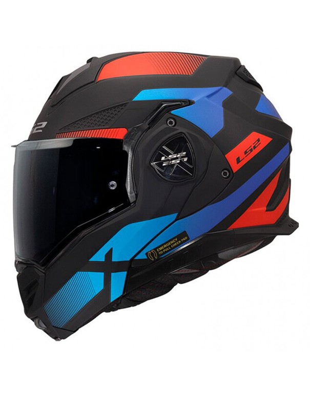 LS2 FF901 Advant X Nova Matt Black/Red/Blue