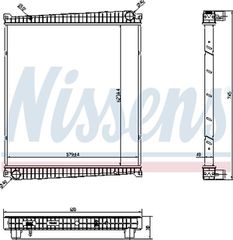 Nissens Ψυγείο, Ψύξη Κινητήρα - 6378750