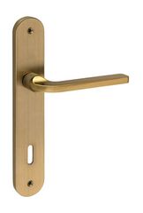 Viometale Πόμολο Μεσόπορτας Πλάκα 06.1290 Ζεύγος Όρο Ματ