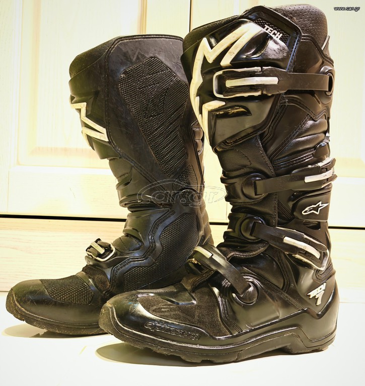 ΜΠΟΤΕΣ ENDURO ALPINESTARS TECH 7 Μαύρο