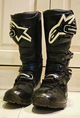 ΜΠΟΤΕΣ ENDURO ALPINESTARS TECH 7 Μαύρο-thumb-1