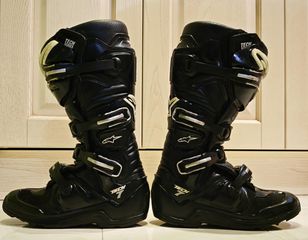 ΜΠΟΤΕΣ ENDURO ALPINESTARS TECH 7 Μαύρο-thumb-4
