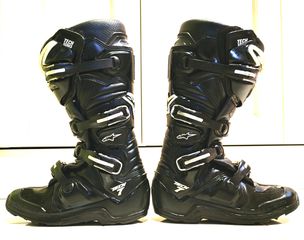 ΜΠΟΤΕΣ ENDURO ALPINESTARS TECH 7 Μαύρο-thumb-5