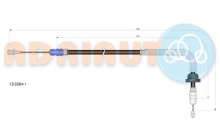 Ντίζα, φρένο ακινητοποίησης