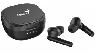 Genius HS-M910BT In-ear Bluetooth Handsfree Ακουστικά με Θήκη Φόρτισης Μαύρα