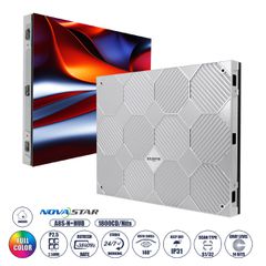 GLOBOSTAR® LUXCORE 41004 Οθόνη Video Wall P2.5 Καμπίνα 64x48cm LED 140W 3840Hz 49152 Dots ≥1800cd/ Nits AC 220-240V Εσωτερικού Χώρου IP31 Full Color S1/32 14Bits - Κάρτα NovaStar A8S-N+HUB - Front Ma