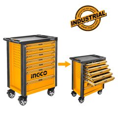INGCO Εργαλειοφόρος με 7 Συρτάρια και 162 τεμ Εργαλείων HTCS271621