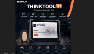 THINK TOOL 191 Εξειδικευμένη αυτόνομη διαγνωστική συσκευή αυτοκινήτου, επιπέδου αντιπροσωπείας για Ευρωπαϊκά και Ασιατικά οχήματα.