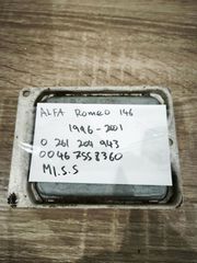 Alfa Romeo 146 . 0 261 204 943 (BOSCH) / 00467558360 (ALFA ROMEO OEM) / Motronic M1.5.5