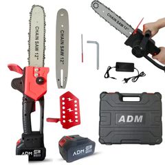 ADM Ασύρματο Αλυσοπρίονο 12’’ με Εργονομική Λαβή – 21V, 1200W