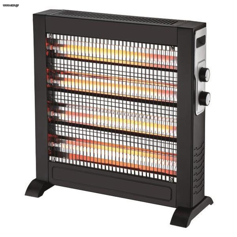 Θερμάστρα χαλαζία 2800W 220-240V με θερμοστάτη και λαβές μεταφοράς για χώρους έως 30m²