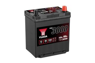 Yuasa YBX3056 Asia – Μπαταρία Αυτοκινήτου 12V 36Ah 330A SMF (187×135×227 mm)