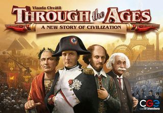 Through the Ages + Expansion + Sleeves (σαν καινούριο)