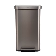 ESTIA ΚΑΔΟΣ ΑΠΟΡΡΙΜΑΤΩΝ FLATOP SOFT CLOSE 70lt ΜΑΤ ΙΝΟΞ
