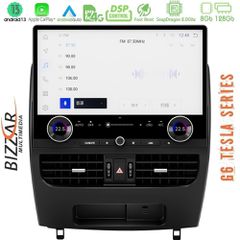 Bizzar Upgrade Style Toyota Land Cruiser J120 2002-2009 8Core Android13 8+128GB Tesla Multimedia Station NAVI MAX Screen 16″