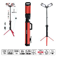 Προβολέας LED Με Τρίποδα YATO YT 81811 5000 lm-thumb-9