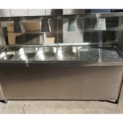 Θερμοθάλαμος βιτρίνα επιδαπέδια κρεάτων 6*GN1/1 200x70x135cm μεταχειρισμένη