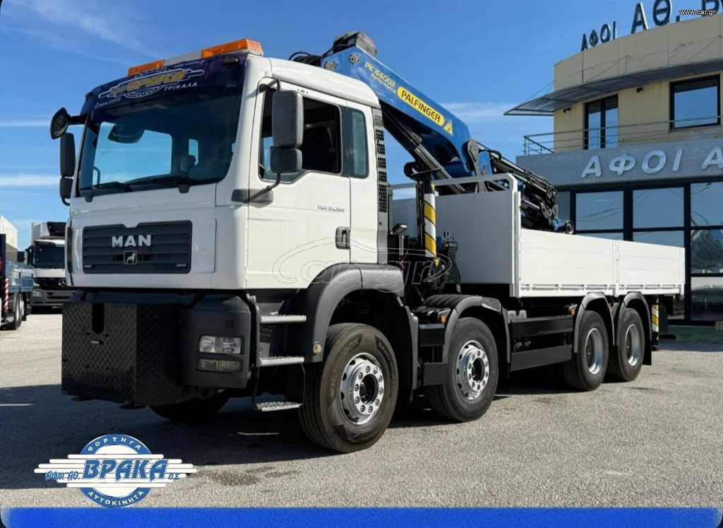 Γερανοί - Φορτηγά Με Γερανό MAN 2004 35360-35.360-35460 41460TGA 8X4