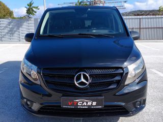 Mercedes-Benz Vito 2020 Tourer 114 CDI Pro Extralang/AYTOMATO/ΔΕΡΜΑ/PARKTRONIC/CLIMA-thumb-1
