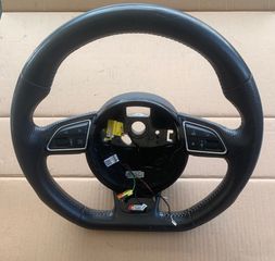 ΤΙΜΟΝΙ ΓΙΑ AUDI A3 (8V) SLINE FLAT BOTTOM & ΠΛΗΚΤΡΑ....13-19.....8V0419091R