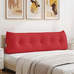 Μαξιλάρι Πλάτης Κόκκινο 160 x 24 x 50 εκ ύφασμα 42014540