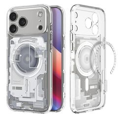 Θήκη TPU & PC Spigen Ultra Hybrid Mag Magsafe Apple iPhone 17 Pro Max Zero One Λευκό