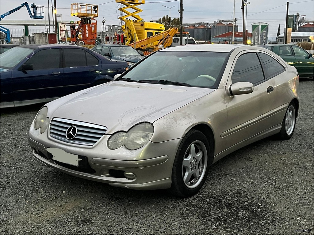 Mercedes-Benz C 200 2002 SPORTS COUPE KOMPRESSOR LPG (ΥΓΡΑΕΡΙΟ)