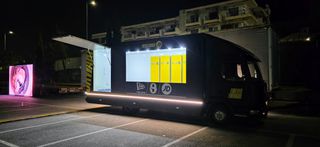 Φορτηγό Έως 7.5τ DAF 2003 LF45 Showtruck κινητή έκθεση-thumb-2