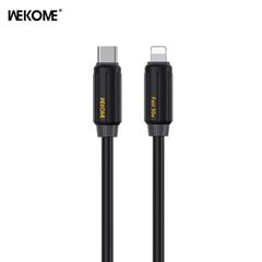 Καλώδιο Φόρτισης WK WDC-29 USB-C σε Lightning PD 30W 1m Μαύρο