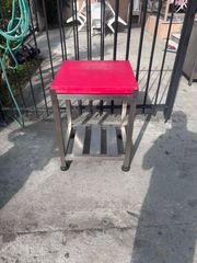 Ανοξείδωτος πάγκος κοπής με τεφλόν 0,60x0,60