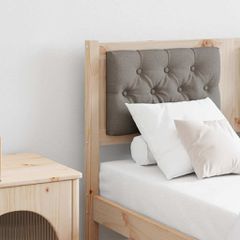 Κεφαλάρι Άλλο Καφέ και ταμπά 120 cm Μασίφ ξύλο πεύκου 879022