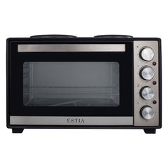 ESTIA 06-33828 ΗΛΕΚΤΡΙΚΟ ΦΟΥΡΝΑΚΙ MULTICOOK COMPACT 3600w 38lt ΜΕ 2 ΕΣΤΙΕΣ ΚΑΙ ΑΝΤΙΚΟΛΛΗΤΙΚΟ ΕΣΩΤΕΡΙΚΟ