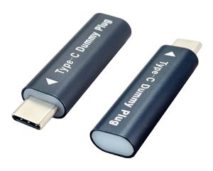 POWERTECH USB-C dummy plug CAB-UC094, 4K/60Hz, γκρι