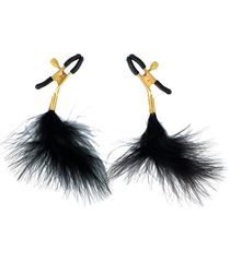 Virgite Nipple Clamps With Feathers