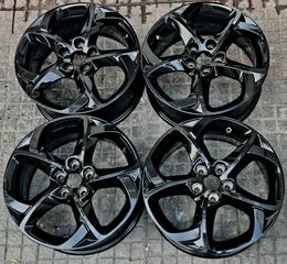 Ζάντες αλουμινίου 17" εργοστασιακές από Peugeot 508 , 5x108, 4 τεμάχια