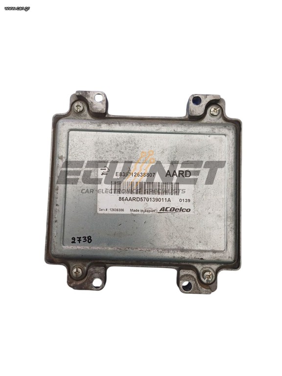 ΕΓΚΕΦΑΛΟΣ ΚΙΝΗΤΗΡΑ ACDELCO OPEL ASTRA J 1.4 12638807 E83 AARD 12636386