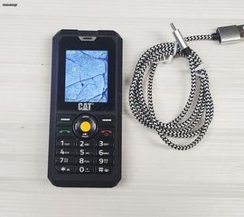 CAT B30 Κινητό τηλέφωνο 2 Sim Black (Αγγλικό μενού) Cat Rugged Phones 90ΕΥΡΩ