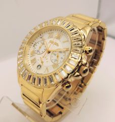 ΡΟΛΟΙ Folli Follie WF-7G019BE GOLD-PLATED CRYSTAL γυναικείο ρολόι Α9582 ΤΙΜΗ 220 ΕΥΡΩ