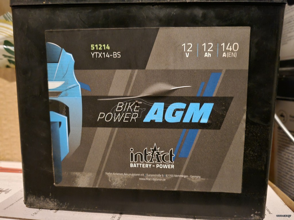 YTX14-BS AGM Μπαταρια