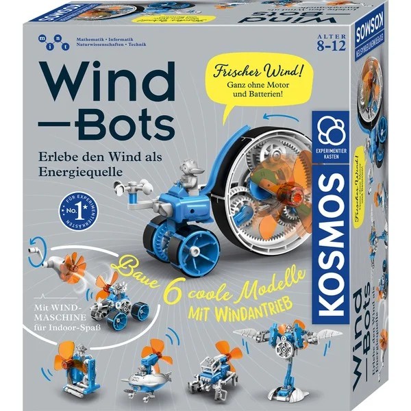 KOSMOS Wind Bots Εκπαιδευτικό παιχνίδι STEM