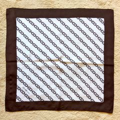 CELINE Paris Vintage Silk Bandana Scarf / Φουλάρι Μπαντάνα μεταξωτό 55x55cm