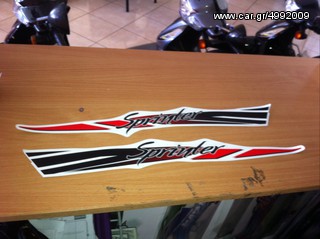 DAYTONA sprinter γνήσια Αυτοκολλητα ουρας new