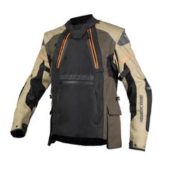 Nordcode Μπουφάν Μηχανής Safari Sand-Black-Khaki Ανδρικό 4 εποχών