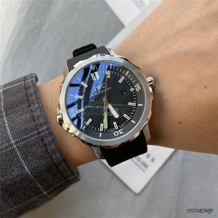 Ανδρικό ρολόι IWC Aquatimer Expedition Jacques-Yves Cousteau με αυτόματο μηχανισμό-thumb-3