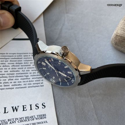 Ανδρικό ρολόι IWC Aquatimer Expedition Jacques-Yves Cousteau με αυτόματο μηχανισμό-thumb-4