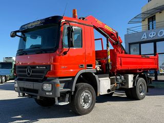 Ανατροπή + Γερανός Mercedes-Benz 2006 1841 ACTROS