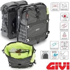 Givi Canyon Σετ Πλαϊνές Βαλίτσες Μοτοσυκλέτας 35+35 lt με βάσεις για Aprilia Tuareg 660