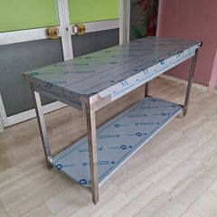 Πάγκος εργασίας τραπέζι 161*60*85 cm. Ποιότητα & Τιμή Stockinox-thumb-1