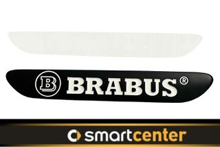 BRABUS αυτοκόλλητο Μεταλλικό ΜΑΥΡΟ