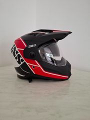 Κρανος MEDIUM  .  IXS 208 2.0 Mat Black White Red.
